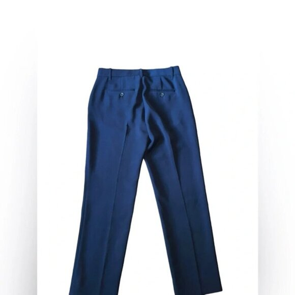Vince Soft Tailored Trouser Womens Sz 6 Lightweight dark Navy Blue - Picture 7 of 10